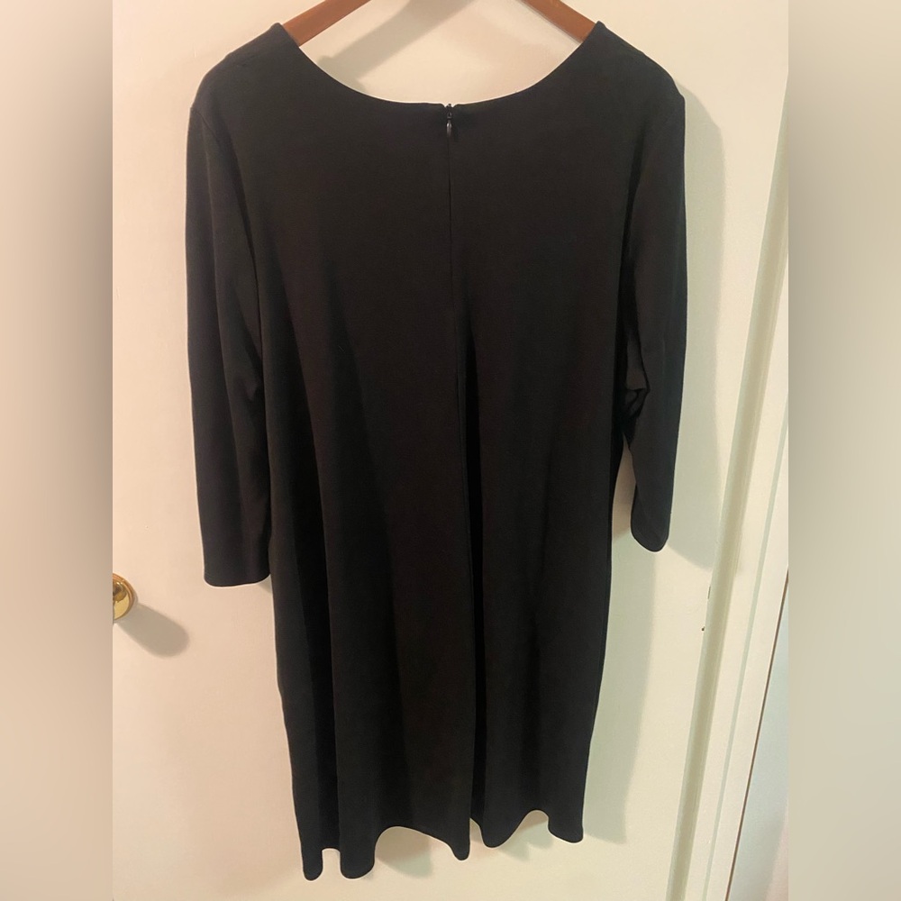 Reitmans Classic Black Long Sleeve Dress - Picture 2 of 3